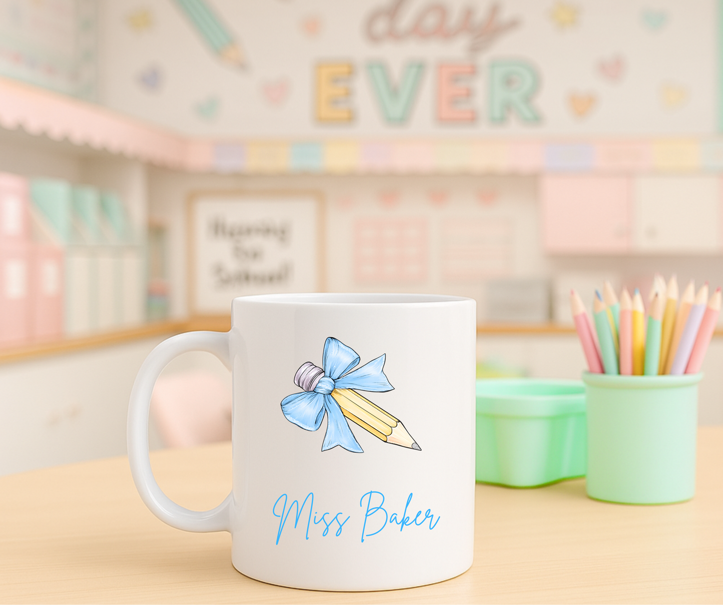 Personalised teacher mug
